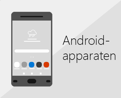 Klik om Office en e-mail in te stellen op Android-apparaten